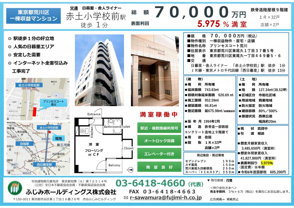 PC荒川物件概要書20250911
